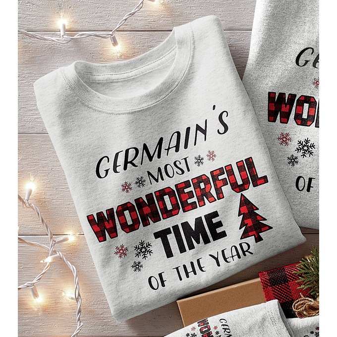 Personalized Wonderful Time Kids' T-Shirt, , large