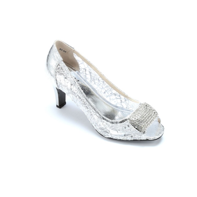 sequin open toe heels