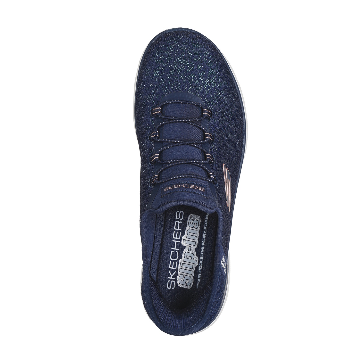 Skechers Women's Slip-Ins Summits Lunar Glow Shoe | Midnight Velvet