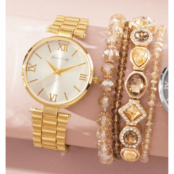 Watch & Bracelets Set, , large
