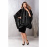 Reversible Faux-Fur Trim Wrap, , large