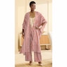 Adanna 2-Piece Women's Pantset with Open-Front Top and Wide-Leg Pants, , large