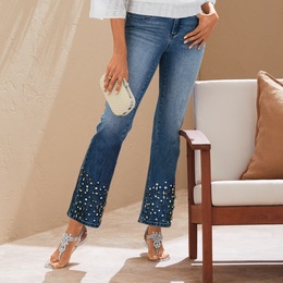 Arya Embellished Jean, , large