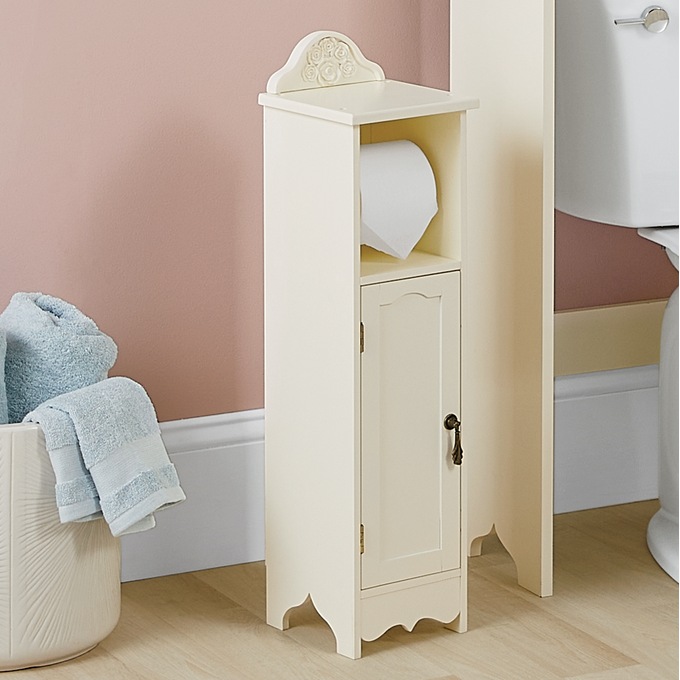 Rose Bath Toilet Paper Holder, , large