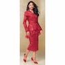Lacy Soutache Jacket Dress, , large
