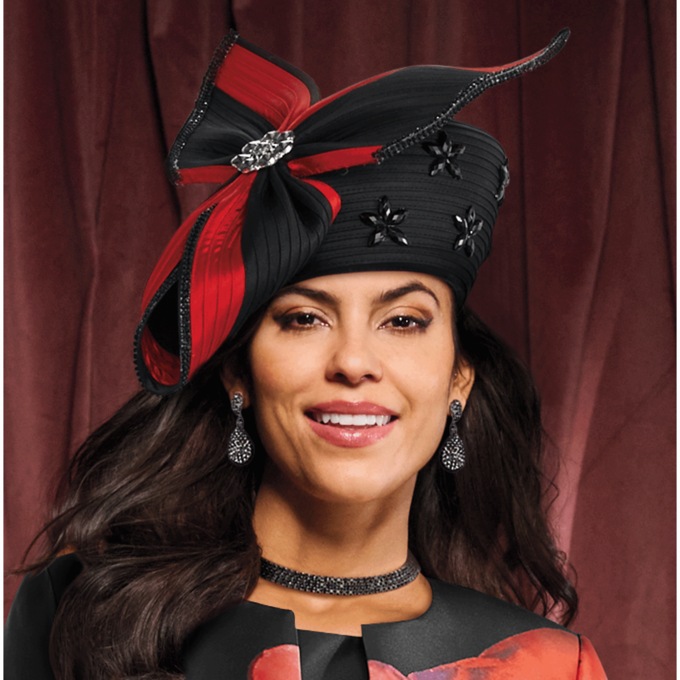 Exploded Floral Hat, , large