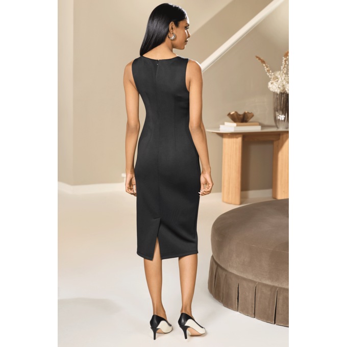 Beverlie Classic Jacket Dress for Women with Stud Accents, , large