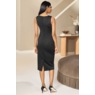 Beverlie Classic Jacket Dress for Women with Stud Accents, , large