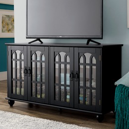 Arched Mission TV Stand, , large