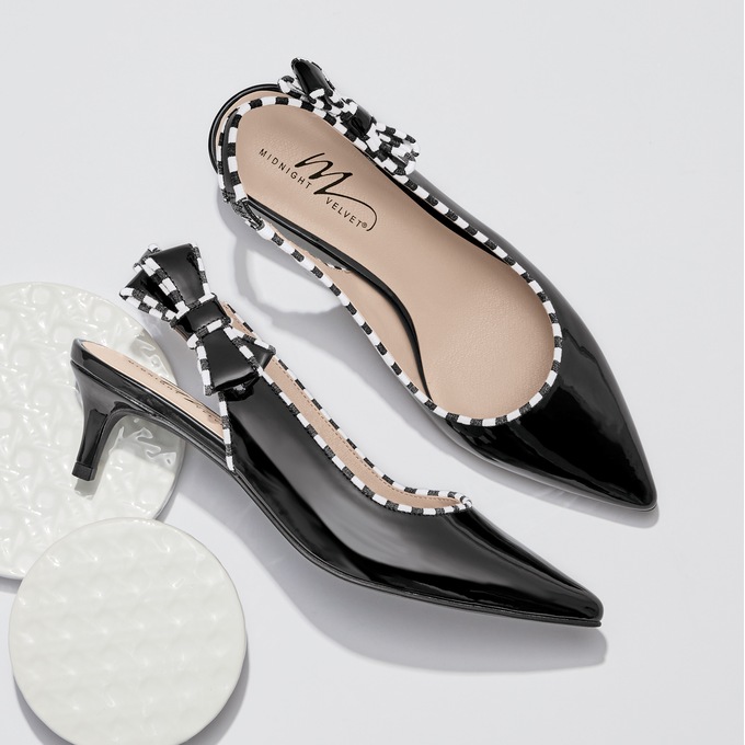 Bow Slingback, , large