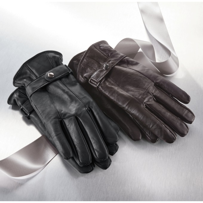 Men's Leather Driving Glove, , large