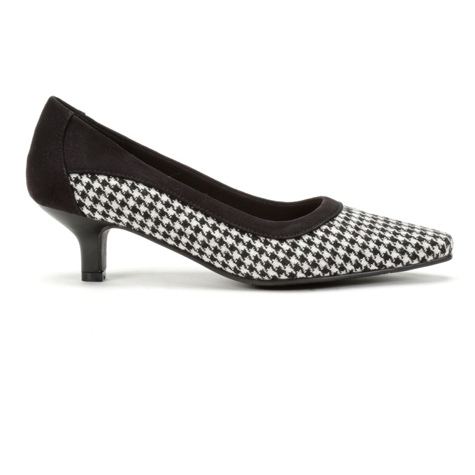 Houndstooth Pump by Classique, , large