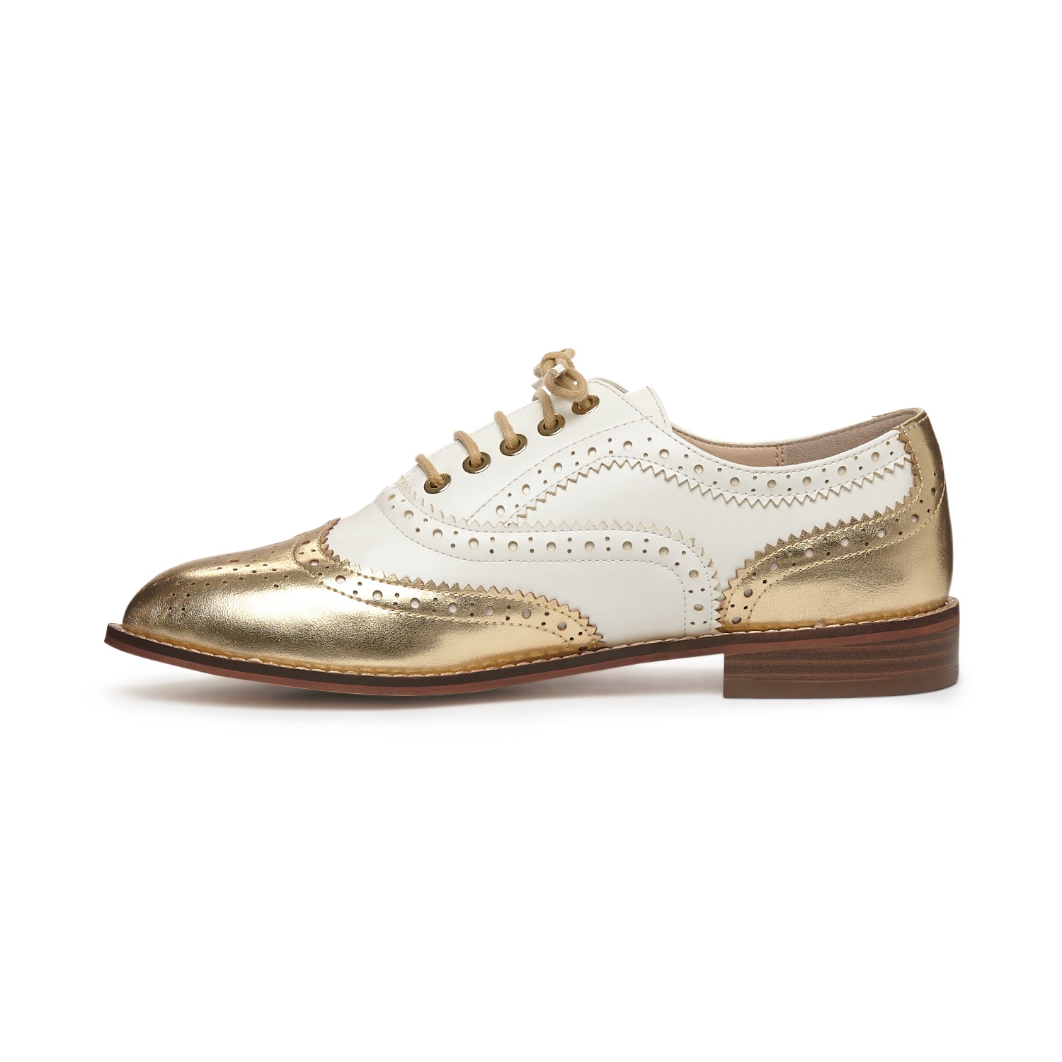 靴 50s PORTAGE Monarch Spectator Shoes Monroe and Main Wingtip Spectator Shoe | Midnight Velvet