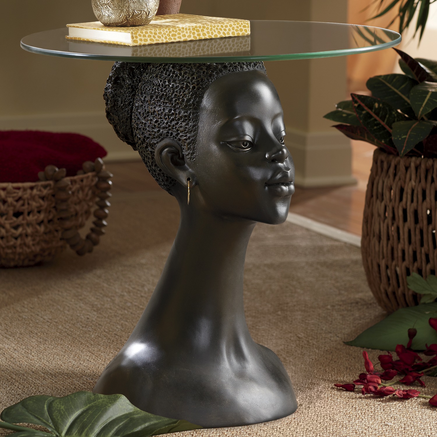 Adisa Woman Table Midnight Velvet