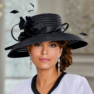 Lyla Floral Hat, , large