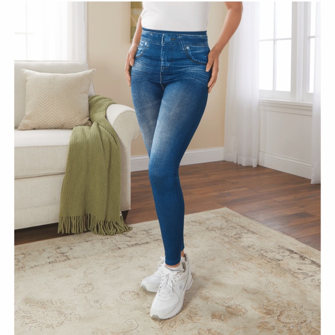 Compression Slim Leggings, , large