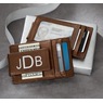 RFID Leather Money Clip Wallet, , large