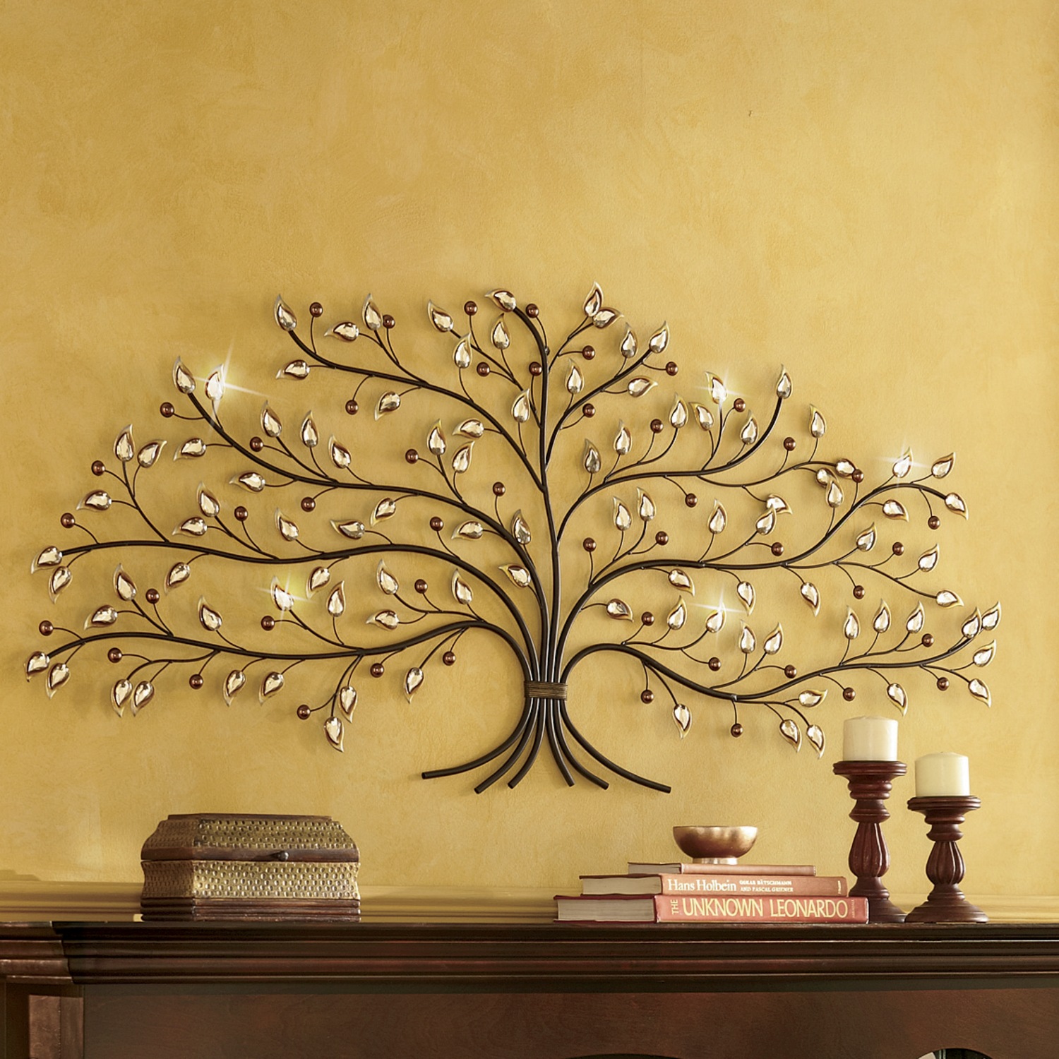 Jeweled Tree Wall Art Midnight Velvet
