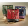M.C. Handbags Macy Croco Bucket Bag, , large