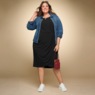 Denim Stretch Jacket, , large