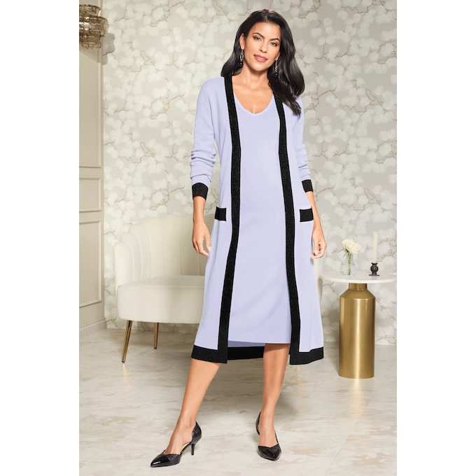 Lanora Colorblock Jacket Dress, , large