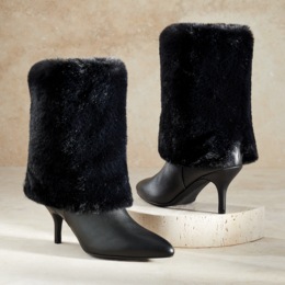 Fur Overlay Boot, , large