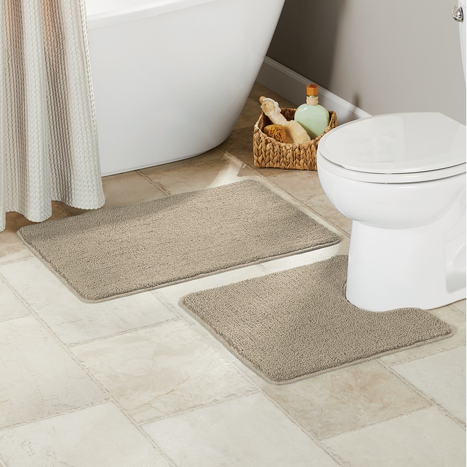 Color Connection 2-Piece Bath Mat Set, , large