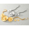 Tri-Round Necklace and Earring Set, , large