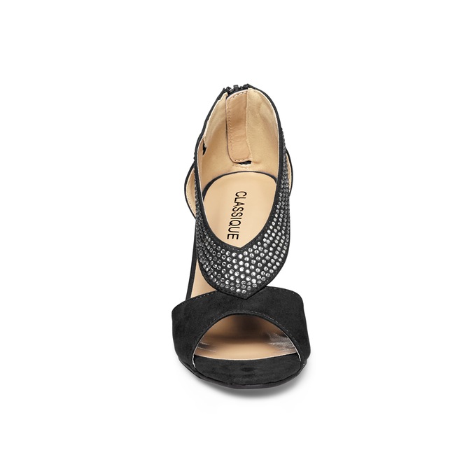 Classique Rhinestone Band Sandal, , large