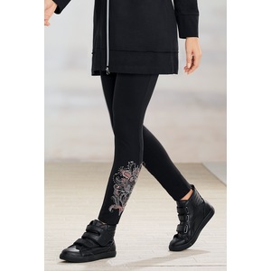 Embroidered Leggings, , large