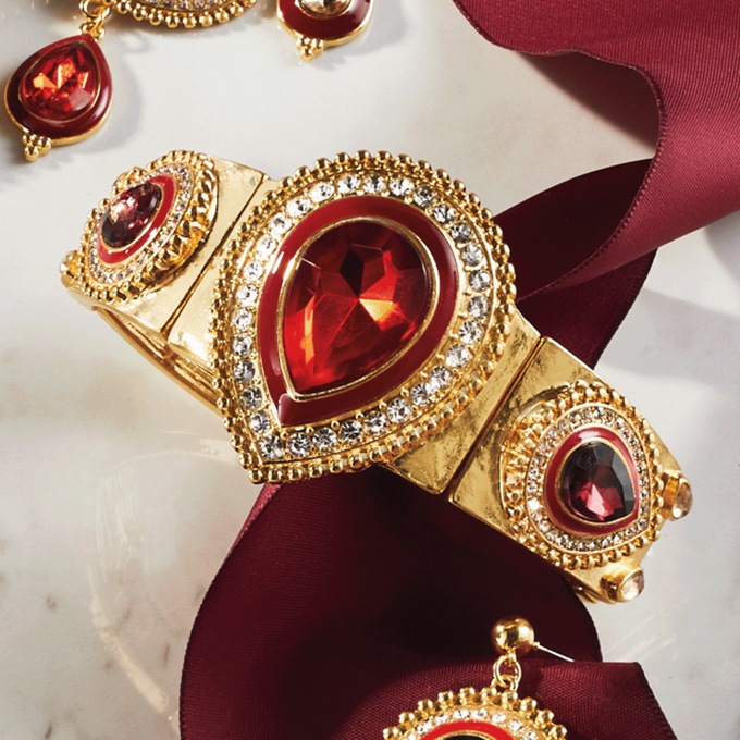 Crystal & Enamel Red Jewelry Collection, , large