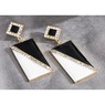 Black/White Patterned Bracelet or Earrings, , large