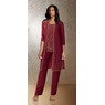 Annette 3-Piece Beaded Pant Set, , large