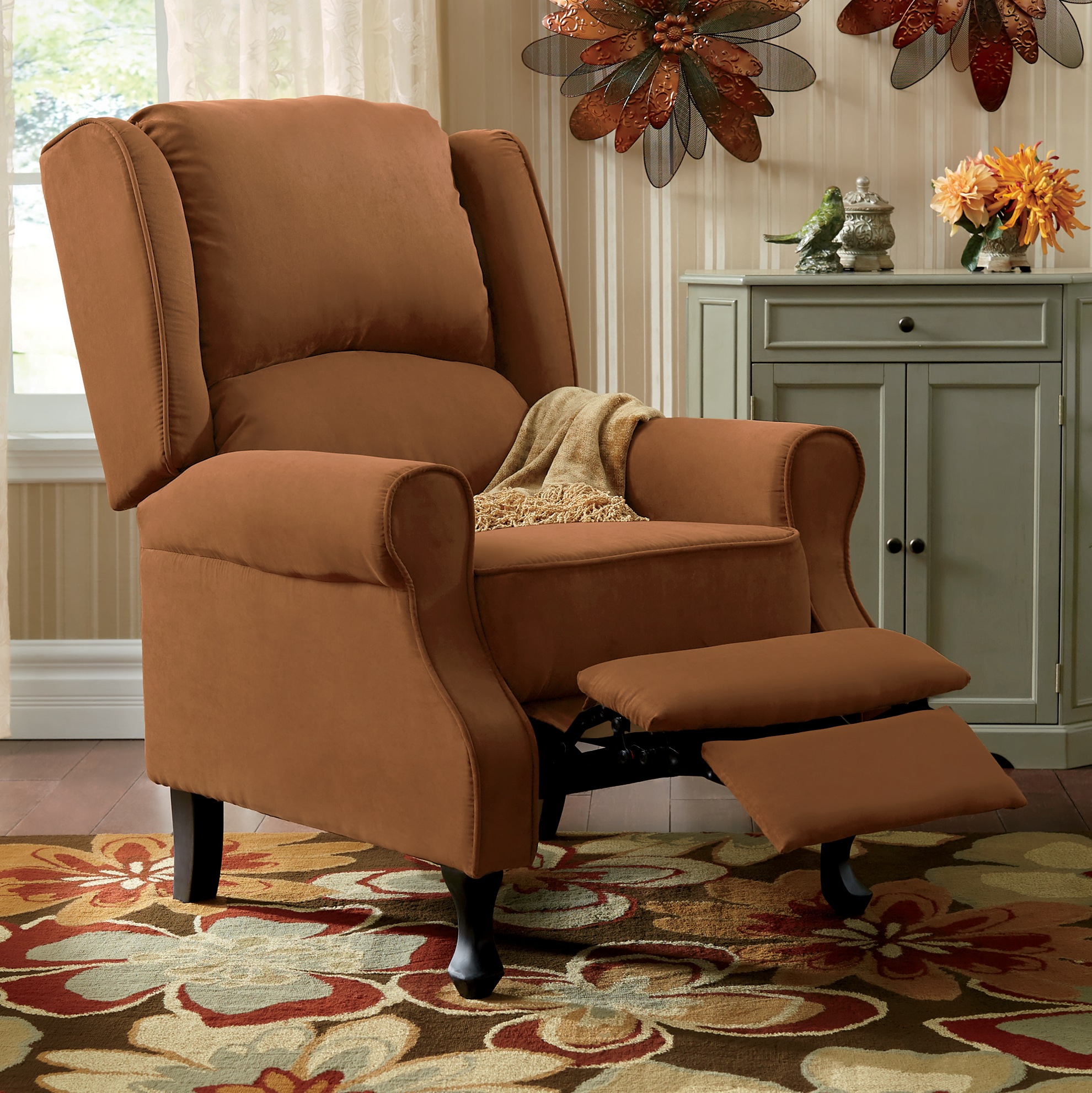 rattan desk chair