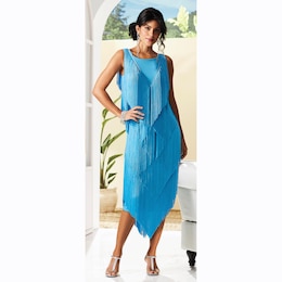 Frankie Fringe Maxi Dress, , large