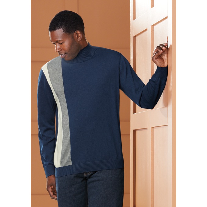 Mock Neck Sweater, , large