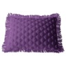 Chenille Dot Sham, Purple, large