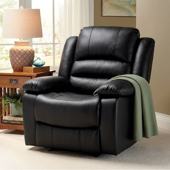 Overstuffed Recliner, , large