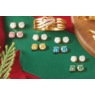 Lab-Created Diamond Color/White 2-Pair Post Earring Set, , large