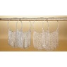 Crystal Fringe Hoops, , large