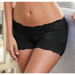 Lace Boy-Leg Panty, , large