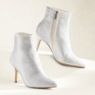 Rhinestone-Studded Bootie, , large