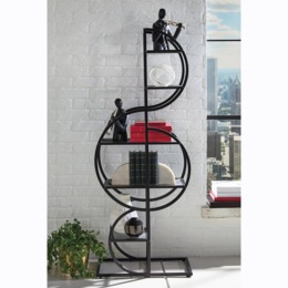 Music Symbol Floor Shelf, , large