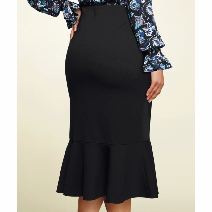 Alazane Flounce Skirt, , large