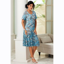 Anavelie A-Line Dress, , large