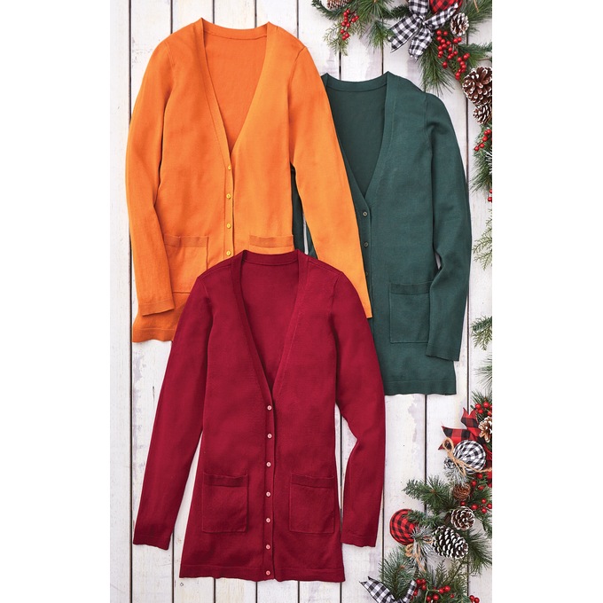 Jenna Boyfriend Cardigan, , large