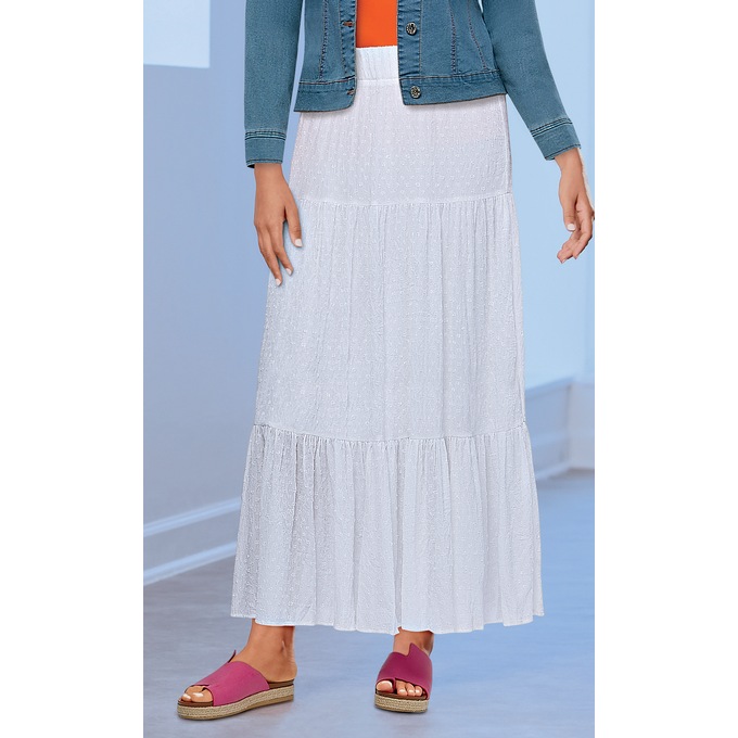 Julie Tiered Skirt, , large