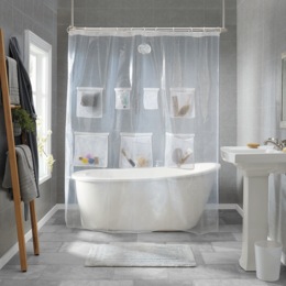 Shower Liner Organizer, , large