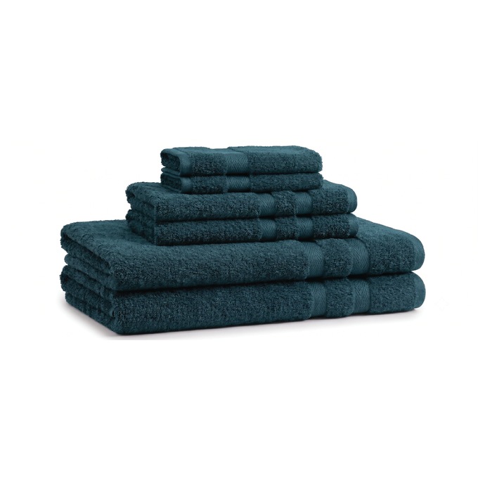 Autumn Bliss Luxury 6-Piece Towel Set, Aegean, large