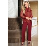 Alouette 4-Piece Women's Pant Suit with Sequin-Tweed Jacket and Statement Bow, , large